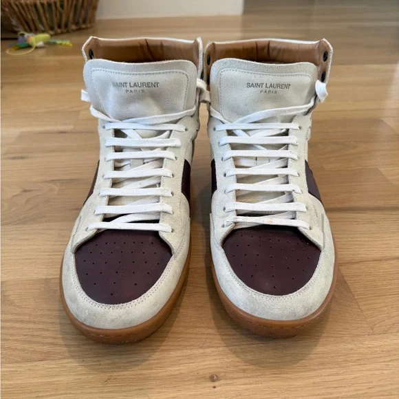 Saint Laurent Hi-Top Sneakers - Picture 5 of 8